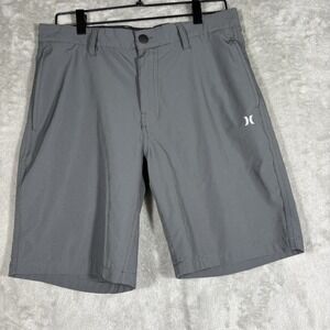 Hurley Mens Shorts Quick Dry 4 Way Stretch Hybrid 32 Board Coastal Beach Surfer